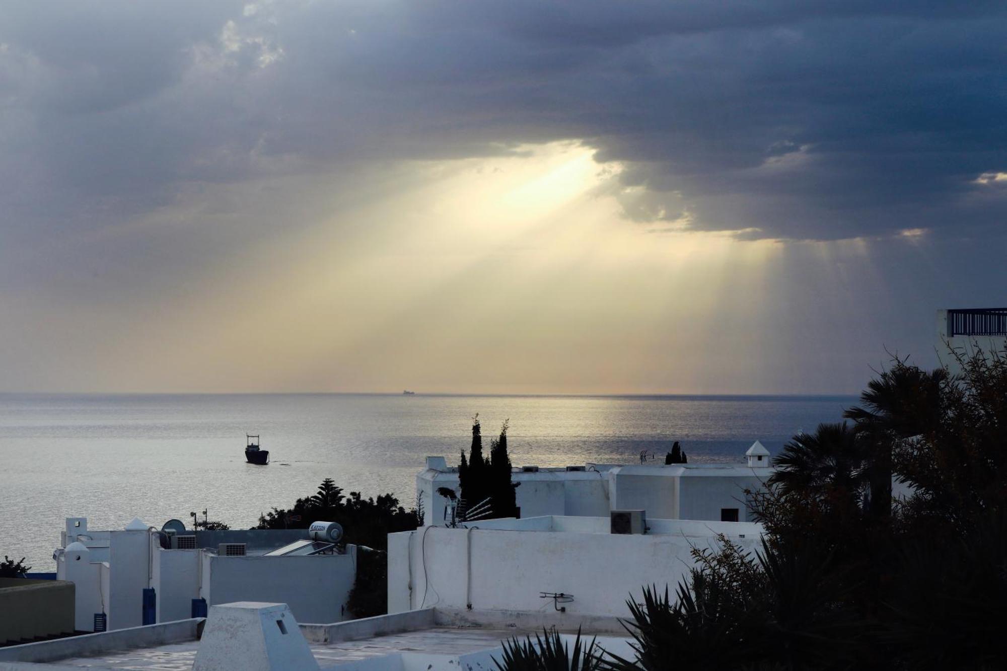 Ikaria Village Sea View Apartment Paphos Exterior foto